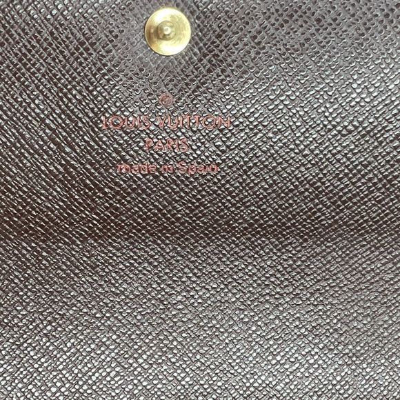 💯 AUTH Louis Vuitton Pochette Damier ebene wallet on chain - Picture 7 of 11